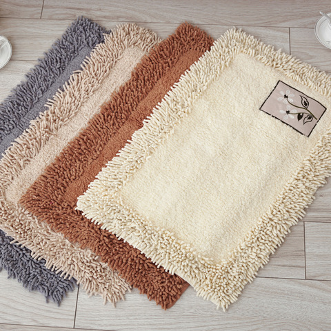 Luxury Bathroom Mat Water Absorption Non-slip Carpet 5 Sizes Soft Kitchen Rugs Durable Doormat Living Room Sofa Floor Mats Pads ► Photo 1/1