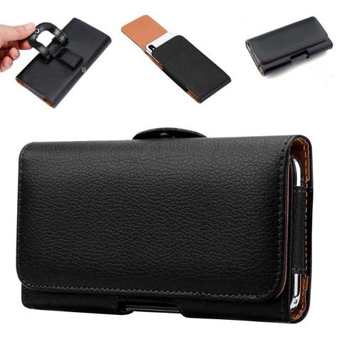 Universal Leather Phone Bag For Samsung iphone Opening Holster Cover Pocket Wallet Pouch Case Fit For LG HTC All Phone Model ► Photo 1/6
