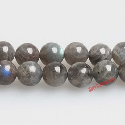 Free Shipping Natural Stone AA Grade Blue Labradorite Round Loose Beads 15