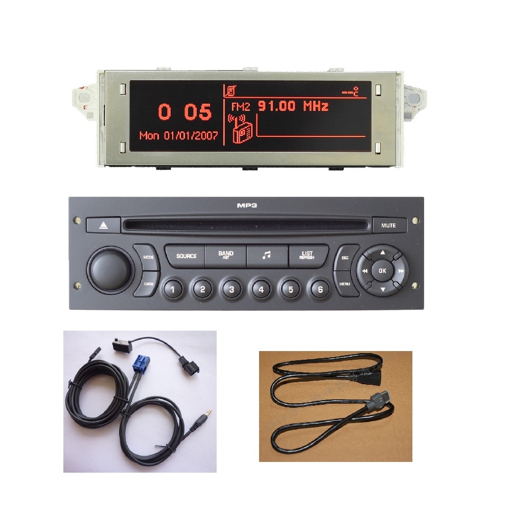sap schapen Reden Original RD45 Car Radio USB AUX Bluetooth Suitable 207 206 307 C3 C4 C5 Car  CD Player Upgrade of RD4 CD Car Audio - Price history & Review | AliExpress  Seller -