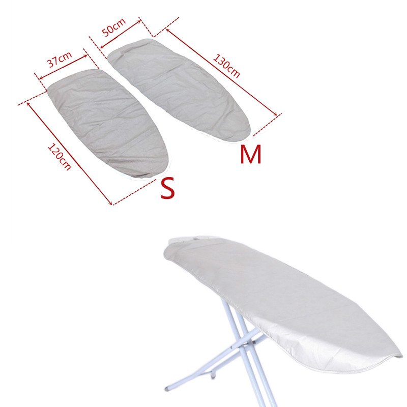 Universal silver coated ironing board cover&4mm pad thick reflect heat 2 sizesEP 