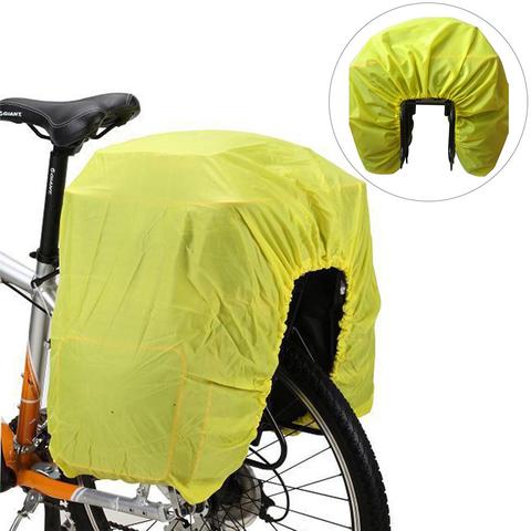 Foldable Bicycle Bag Rain Cover Mountain Bike Road Bike Rear Shelf Bag Luggage Bag Rain Cover For Bike Motorcycles ► Photo 1/6