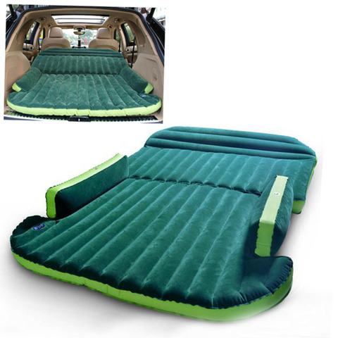 SUV Inflatable Mattress Car Seat Travel Bed Air Mattress With Air Pump Outdoor Camping Moisture-proof Pad Back Seat Camping ► Photo 1/6