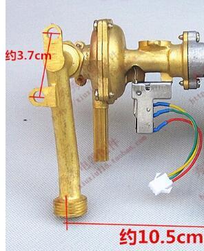 7-10L Gas Water Heater Parts assembly valve brass parts without left solenoid valve ► Photo 1/2