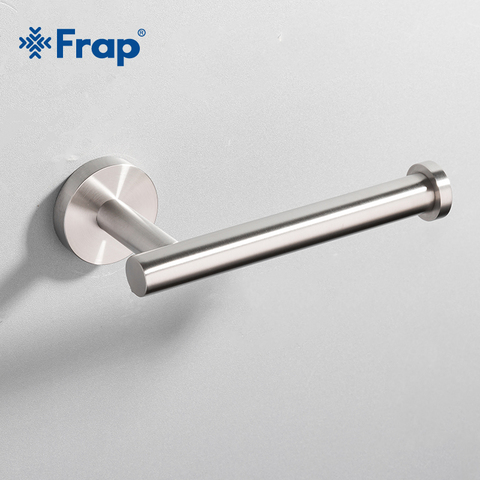 Frap New Toilet Paper Holder Wall Mount Toilet Roll Holder Stainless Steel Bathroom Kitchen Accessories Rack Holders Y14003-2 ► Photo 1/6