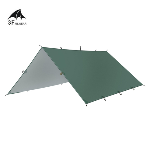 3F UL GEAR Ultralight Tarp Outdoor Camping Survival Sun Shelter Shade Awning Silver Coating Pergola Waterproof Beach Tent ► Photo 1/6