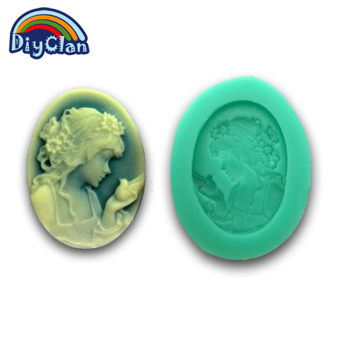 DIY silicone molds for cake decorating fondant mold princess style pudding chocolate candy mould kitchen baking F0186TX35 ► Photo 1/6