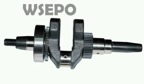 Top Quality! Tapered Crankshaft Assy(with bearing+ Gear) for 186F L100  9HP Air Cooled Diesel Engine powered 5~5.5KW Generator ► Photo 1/1