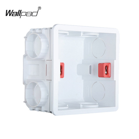 Plastic Wall Plate wall mount junction box type 86 Switch Cassette outlet wall switch box,enclosure flush box,Free Shipping ► Photo 1/6