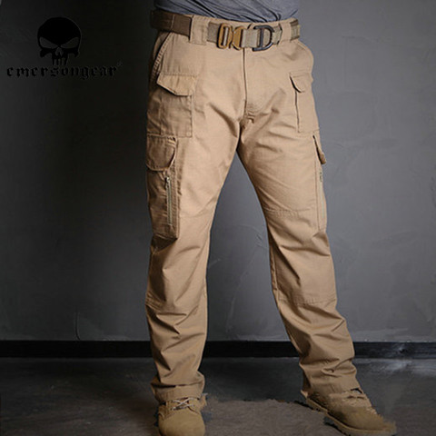 EmersonGear City Tactical Cargo Pants Men Combat SWAT Army Military Pants Cotton Many Pockets Stretch Flexible Man Casual Trouse ► Photo 1/1