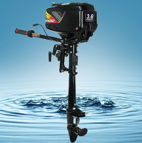 2022 New Design Best Quality 4-stroke 3.6HP HANGKAI outboard motor boat engine inflatable boat motor ► Photo 1/2