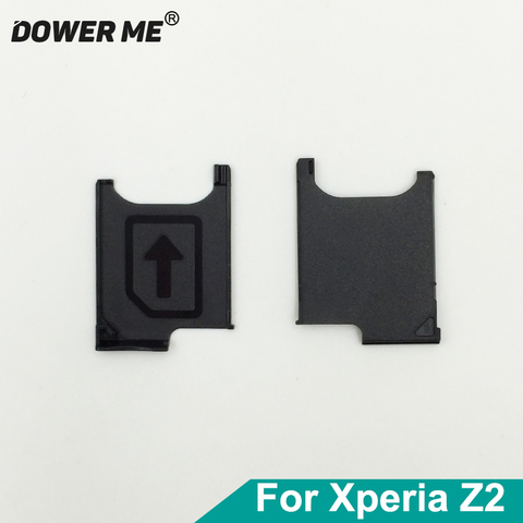 Dower Me Sim Card Holder Reader Sim Tray Slot For Sony Xperia Z2 L50W D6503 SO-03 Replacement ► Photo 1/4