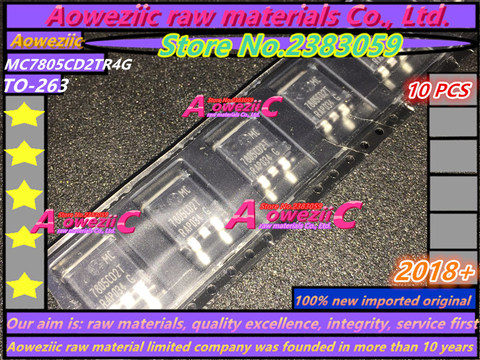 Aoweziic 2022+ 100% new imported original  MC7805CD2TR4G  MC7805CD2T  7805CD2T  TO-263 Voltage Regulator IC chip ► Photo 1/1