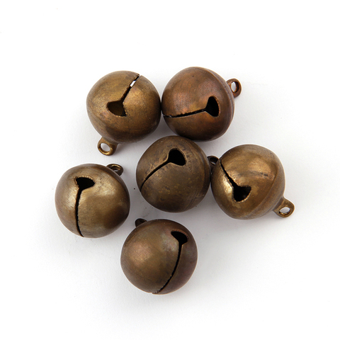 9 size Bronze Metal Jingle Bells Loose Beads Festival Party Decoration/Christmas Tree Decorations/DIYCrafts Accessories ► Photo 1/6