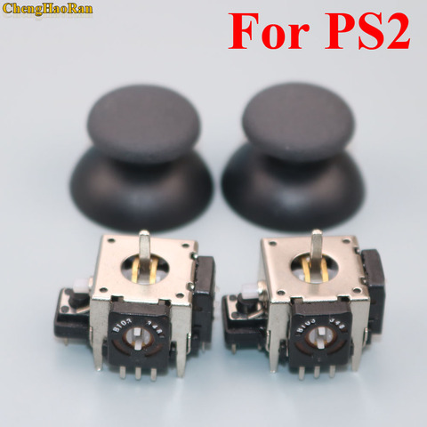 2pcs 1set Replacement metal 3D joystick cap analog Stick cap for XBOX 360 controller For PS2 Controller 3D Analog Joystick ► Photo 1/5
