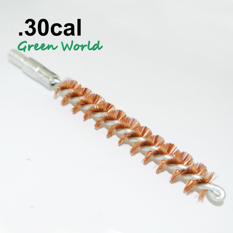 Green World 5pcs/lot .30/.300/.308cal,7.62mm Phosphor Bronze Bore Brush,gun Clean Brush for Rifle,Thread 8-32 ► Photo 1/5
