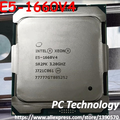 E5-1660V4 Original Intel Xeon E5-1660 V4 QS version 3.20GHZ 20M 8-CORES LGA2011-3 E5 1660V4 Processor E5-1660 V4 E5 1660 V4 ► Photo 1/2