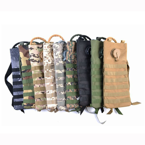 Military Tactical Hiking Camping MOLLE Hydration Backpack Molle 2.5L Hydration Tactical Outdoor Water Hunting Bags ► Photo 1/6