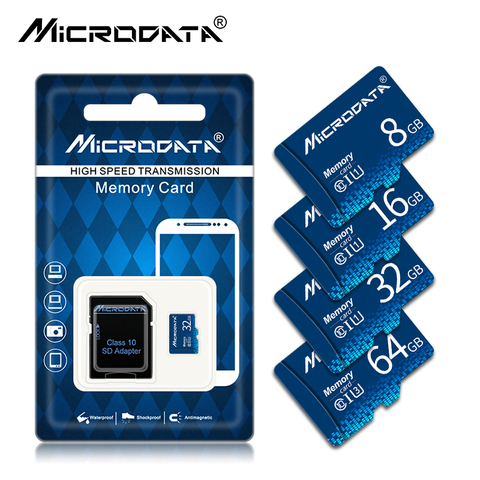 Carte micro SDHC 64GB - Classe 10 Kingston + Adaptateur SD