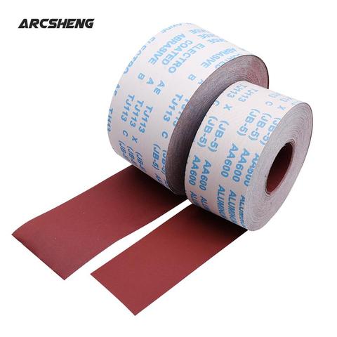 1 Meter 80-600 Grit Emery Cloth Roll Polishing Sandpaper For Grinding Tools Metalworking Dremel Woodworking Furniture ► Photo 1/2