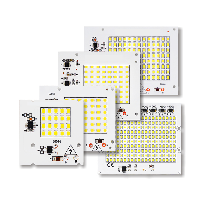 10W 20W 30W 50W 100W 2835/5730 LED Chip COB Integrated Smart IC Flood Light 220V 