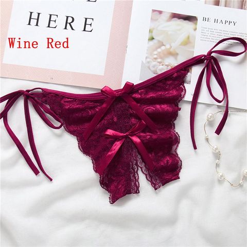 G-string Intimates Seamless Underwear Ladies Slim Sexy Bandage Panties  Women's Fashion Bowknot Lace Crotch Thongs Briefs Shorts - Price history &  Review, AliExpress Seller - genenic Official Store