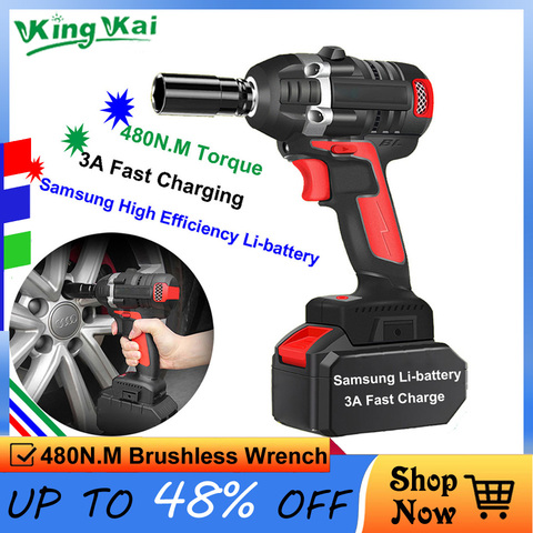 Y 480N/M Brushless Long Duration Cordless 1/2