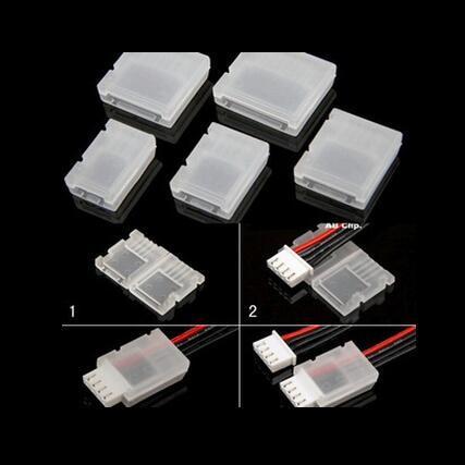 5pcs Model lithium battery balancing head protector AB buckle clip 2s 3s 4s 6s rc parts Plug Connector Protector ► Photo 1/2