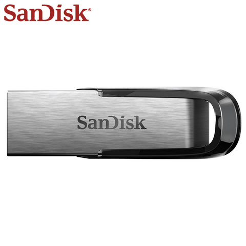 SanDisk 100% Original Ultra USB 3.0 Flash Drive 16GB Pen Drive 32GB High Speed 64GB Pendrive 128GB Memory Stick Flashdisk U Disk ► Photo 1/5