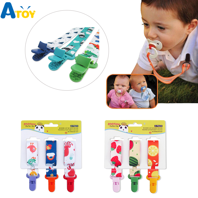 Environmental O-Rings Silicone Dummy Baby Pacifiers Clips Holder Adapter 5Pcs 
