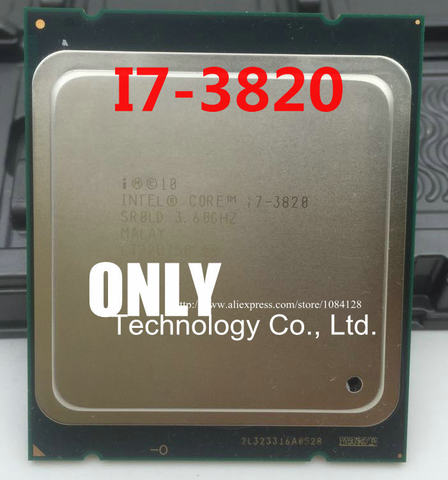 FREE SHIPPING I7-3820 I7 3820 CPU Processor 3.6GHz LGA 2011 130W 32nm Quad Core scrattered pieces ► Photo 1/2