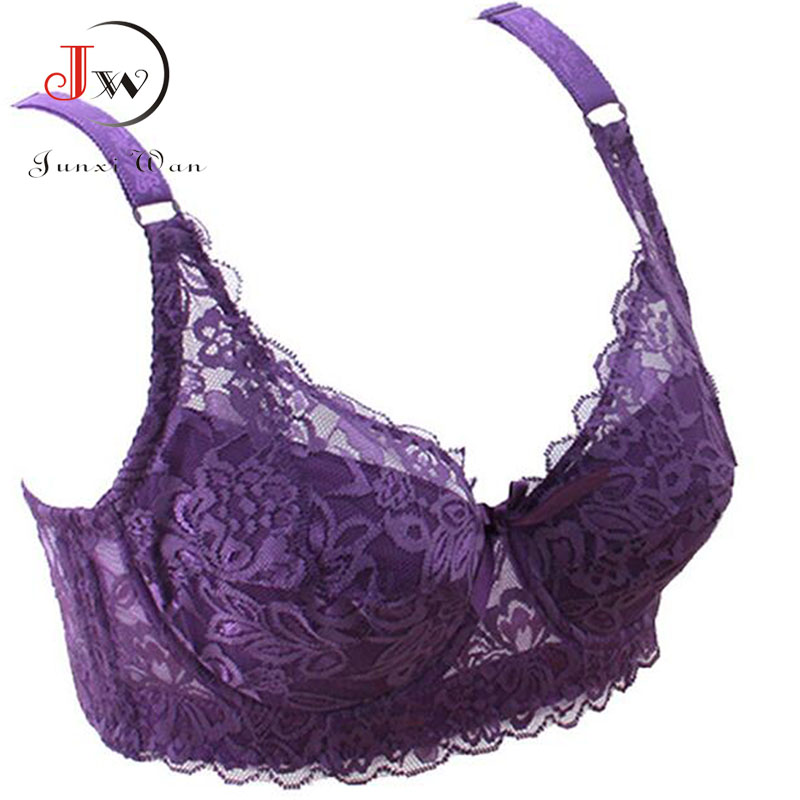 Good Quality Sexy Lace Bra Women Bra Cotton 34 36 C Cup Purple Color Women  Brassiere Push Up Bra For Women Chest Without Panties - Bras - AliExpress