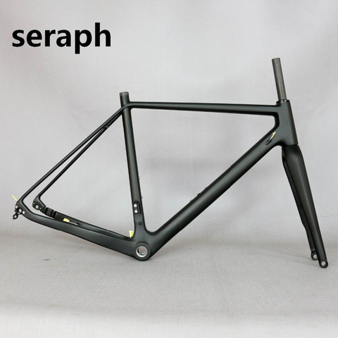 2022 SERAPH bikes Thru Axle 142mm Available Gravel 700C Carbon Bike Frame,Gravel Di2 carbon frame . accetp custom paint ► Photo 1/6