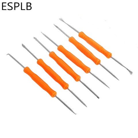 ESPLB Soldering Assist Hand Tools Set Precision Electronic Components for Welding Grinding Cleaning Repair Orange/Blue Color ► Photo 1/3