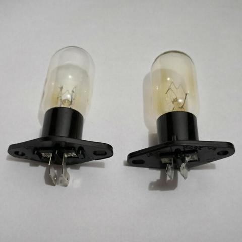 globe bulbs replacement  for Midea Haier Microwave Oven lighting with socket and L pins 220V 20W Microwave Oven Parts  ► Photo 1/3