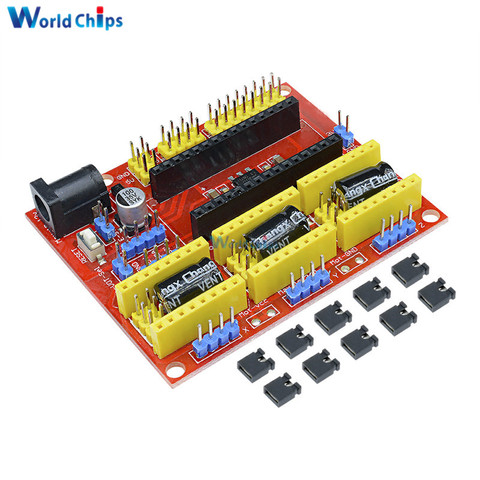 CNC Shield V4 Engraving Machine Compatible With Nano 3.0 / A4988 Driver Expansion Board Module for the 3D Printer Diy Kit ► Photo 1/6