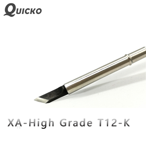 QUICKO XA High-grade T12-K soldering Tip for 951 952 use for HAKKO T12 soldering station 7s melt tin welding tools ► Photo 1/4