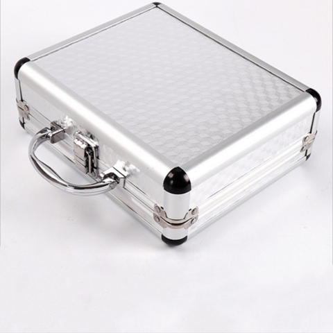 Silver Aluminum Alloy Tattoo Machine Gun Box Case Tattooing Kits Tattoo Supply Permanent Makeup Accessories ► Photo 1/4