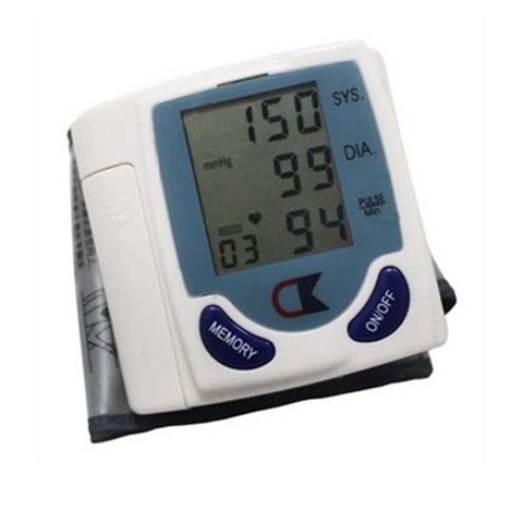 Automatic measuring Digital arm Wrist Blood Pressure Monitor bracelet meter device Heart Beat Meter measurement ► Photo 1/4