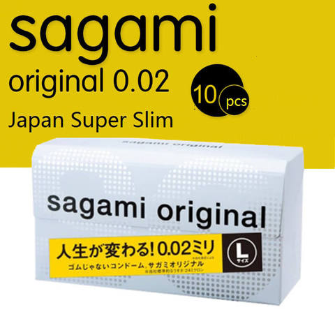 Dia:38mm L:190mm Made In Japan Sagami Original Large Size Condoms Non-Latex 002 Ultra Thin Big Condom Sex Toys For Men  ► Photo 1/6