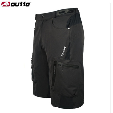 OUTTO Men's Cycling Shorts MTB Mountain Bike Ropa Breathable Loose Fit For Outdoor Sports Running Bicycle Riding Shorts ► Photo 1/6