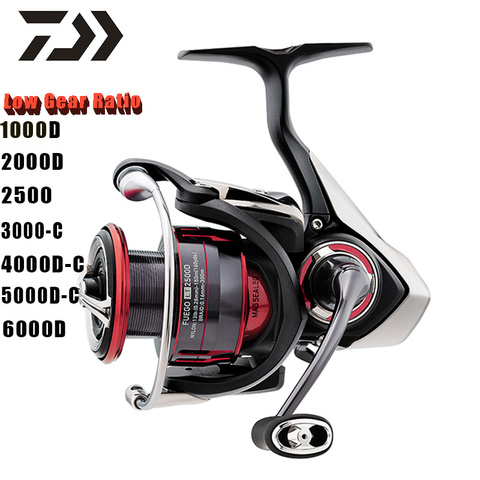 DAIWA FUEGO LT Original 1000D 2000D 2500 3000C 4000DC 5000DC 6000D Low Gear Ratio Spinning Fishing Wheel ► Photo 1/5