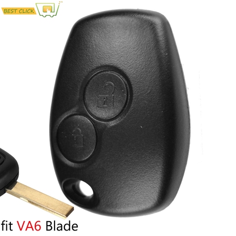 VA6 Blade Car Key Replacement Remote Key Fob Cover Shell For Renault Trafic Clio Kangoo Master Modus Twingo for Dacia Duster ► Photo 1/6