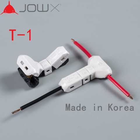 JOWX T-1 10PCS 23-20AWG 0.3-0.5sqmm Automotive Car Connectors Terminals Electrical Wire Wiring Cable Quick T Connector Joint ► Photo 1/6