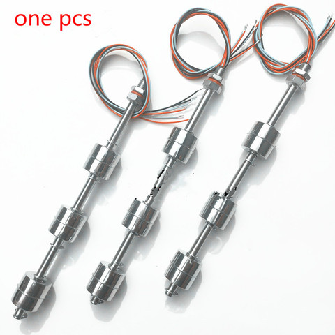 Length 150-600MM three Floating Ball Stainless Steel Level Automatic Control Switch Sensor 220V ► Photo 1/3