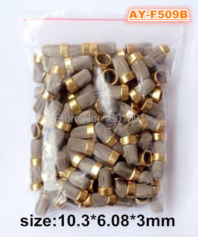 100pieces fuel injector metal filter micro filter 10.3*6.08*3mm for Fuel Injector repair kits  (AY-F509B) ► Photo 1/2