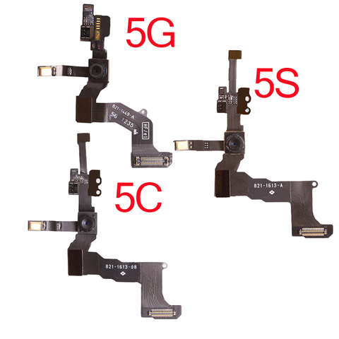 1pcs For iPhone 5 5G 5C 5S  Light Proximity Sensor Flex Cable with Front Facing Camera Microphone Assembly ► Photo 1/1