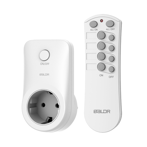 433MHZ RF Wireless Remote Control Power Outlet Light Switch Socket