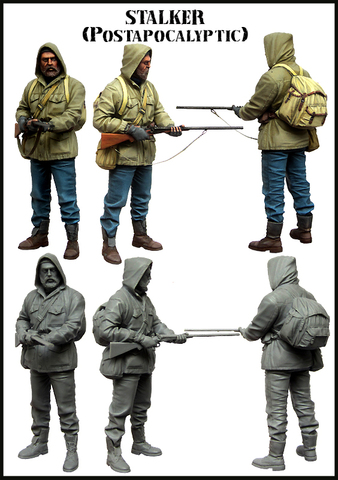 1/35 Resin Figure Model Kits WWII Stalker  Unassembled unpainted ► Photo 1/1
