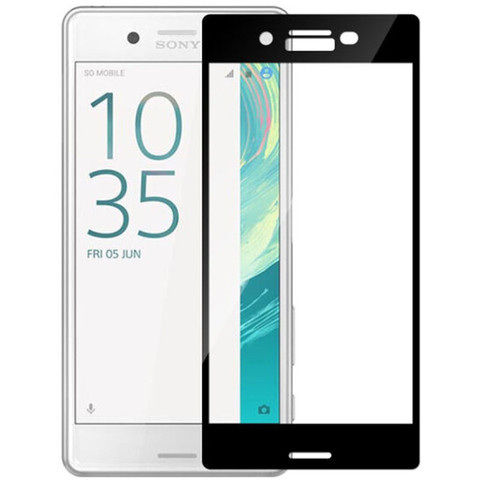 Full Cover Tempered Glass For Sony Xperia X F5121 F5122 X Performance F8131 F8132 X Compact F5321 XP XC Screen Protector Film ► Photo 1/6